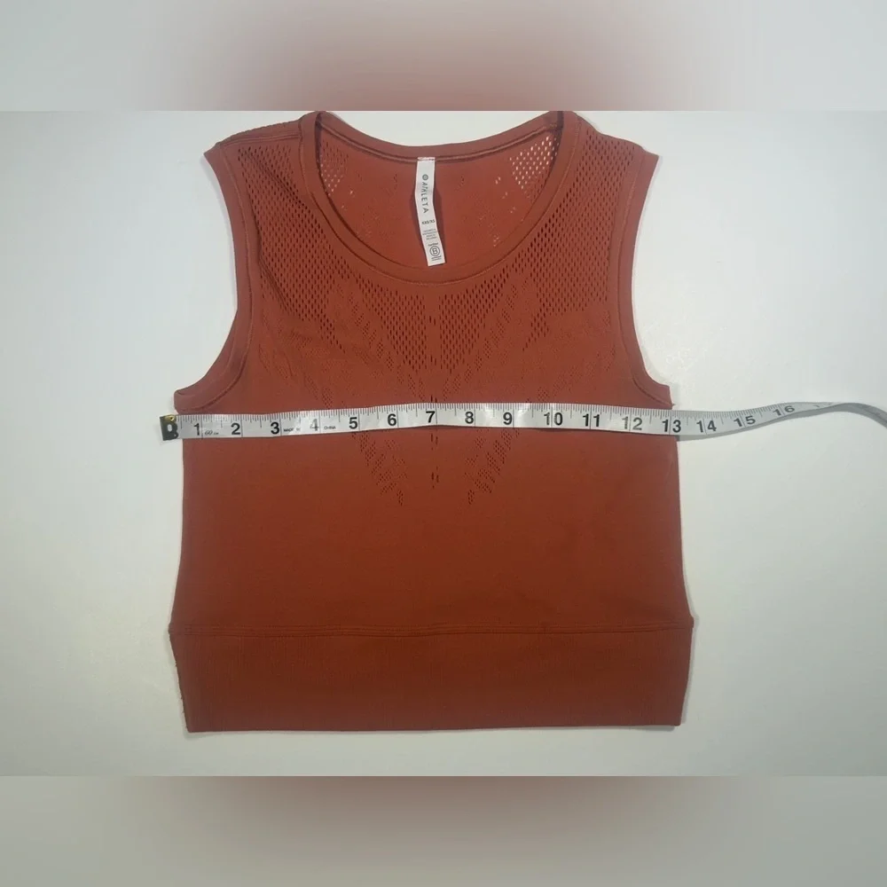 ATHLETA Women's Sleeveless Rust Top 🏃‍♀️🧡🍂🍁 - Picture 6 of 9